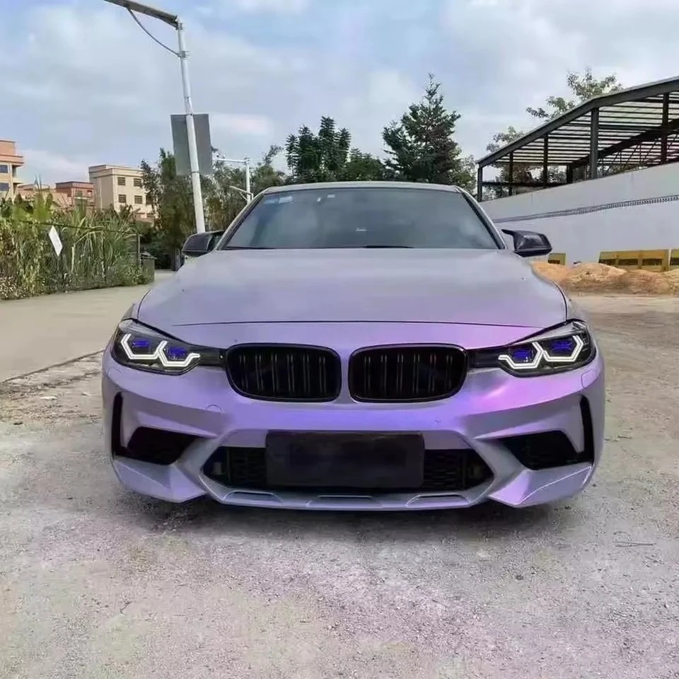 For  F30 Body Kit for Upgrade M3 Model Includes M3 Front Bumper Fenders Side Skirts Rear Spoilers in 6000k Color Temperature